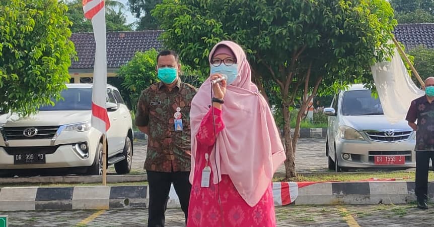 KABID PELAYANAN BAHAS LAPORAN REKAM MEDIS DI APEL PAGI